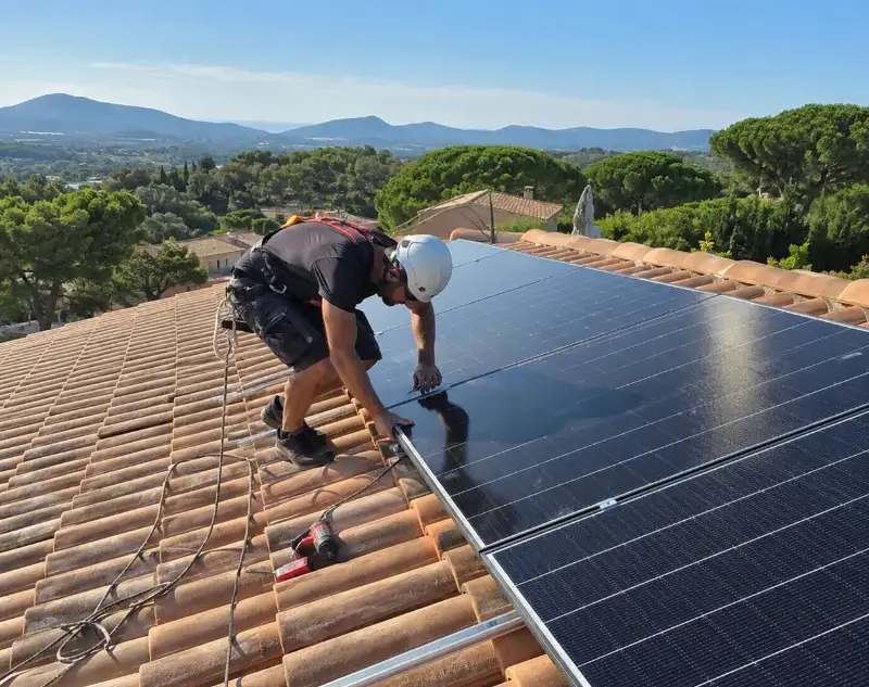Installateur panneaux solaires Courléon — pose photovoltaïque sur toiture